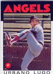 1986 Topps Baseball Cards      373     Urbano Lugo